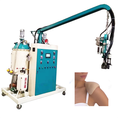 Sandal Terlik Yapımı için Otomatik Aç ve Kapat Muz Tipi PU Dökme Makinesi